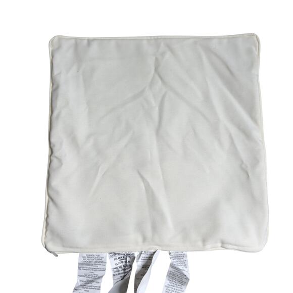 Pottery Barn New without tags Palmetto Arm Chair Cushion Cover Ivory Cream - Picture 3 of 8